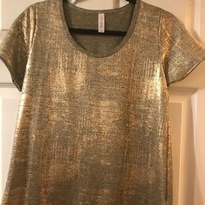 Gold foiled classic T